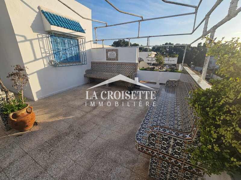 La Marsa Cite El Hana Location Appart. 4 pices Duplex s3 avec terrasse  la marsa