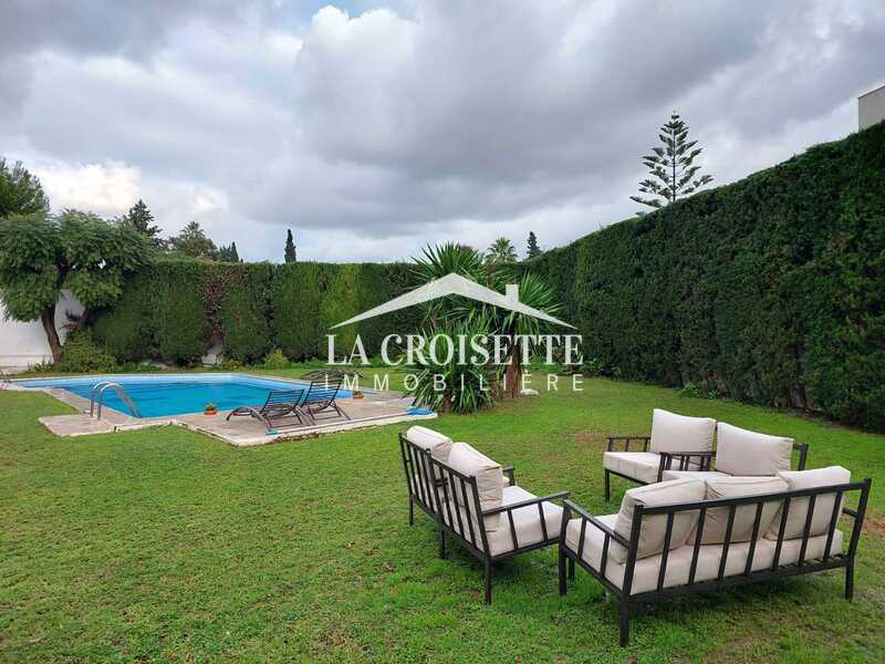 La Soukra La Soukra Location Appart. 3 pices Chalet indpendant s2 meubl  la soukra mal1360