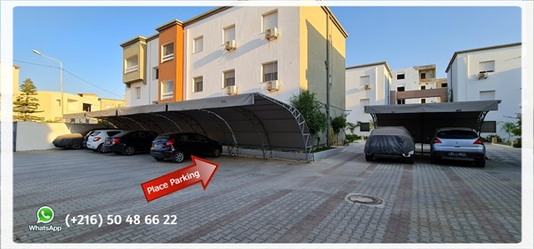 Hammam Chatt Borj Cedria Vente Appart. 5 pices+ Appart h standing de 111 m2 au 1er t pour 280 md