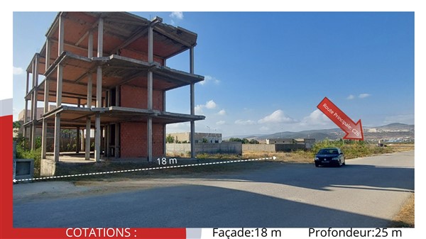 Soliman Soliman Vente Maisons Projet inachev 650 m2 sur un terrain de 450 m2