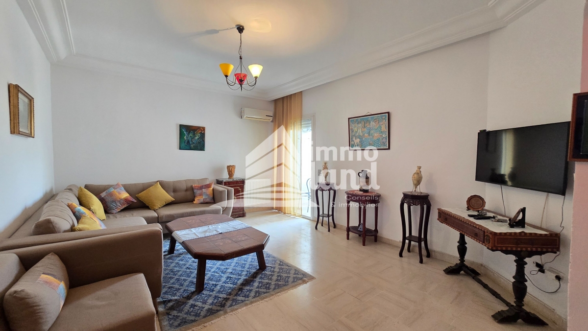 La Marsa Cite Erriadh Location Appart. 3 pices Appartement s2 meubl  la marsaa