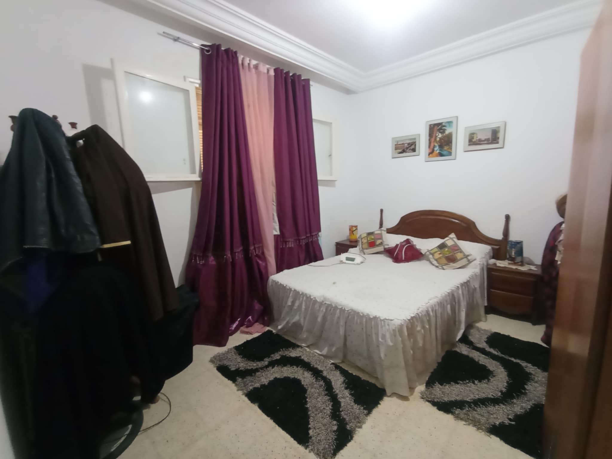 El Menzah El Menzah 9 Vente Appart. 3 pices Magnifique appartement s3 rdc  menzah 9