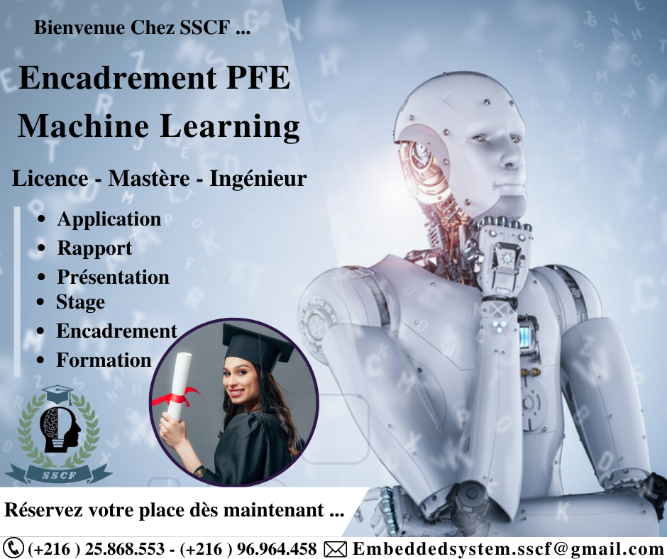 Ariana Ville Ariana En groupe Autre Encadrement pfe 2025 machine learning