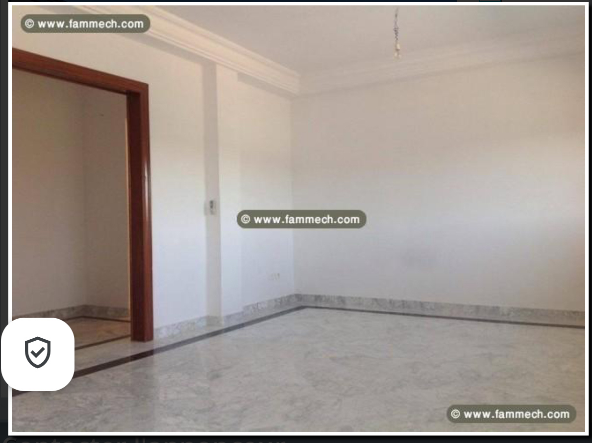 La Marsa Sidi Daoud Location Appart. 2 pices Un appartement 3 pices premier tage