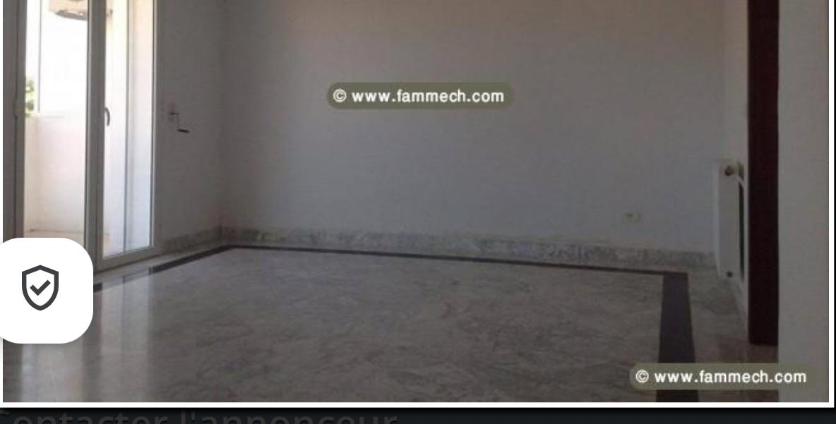 La Marsa Sidi Daoud Location Appart. 2 pices Un appartement 3 pices premier tage