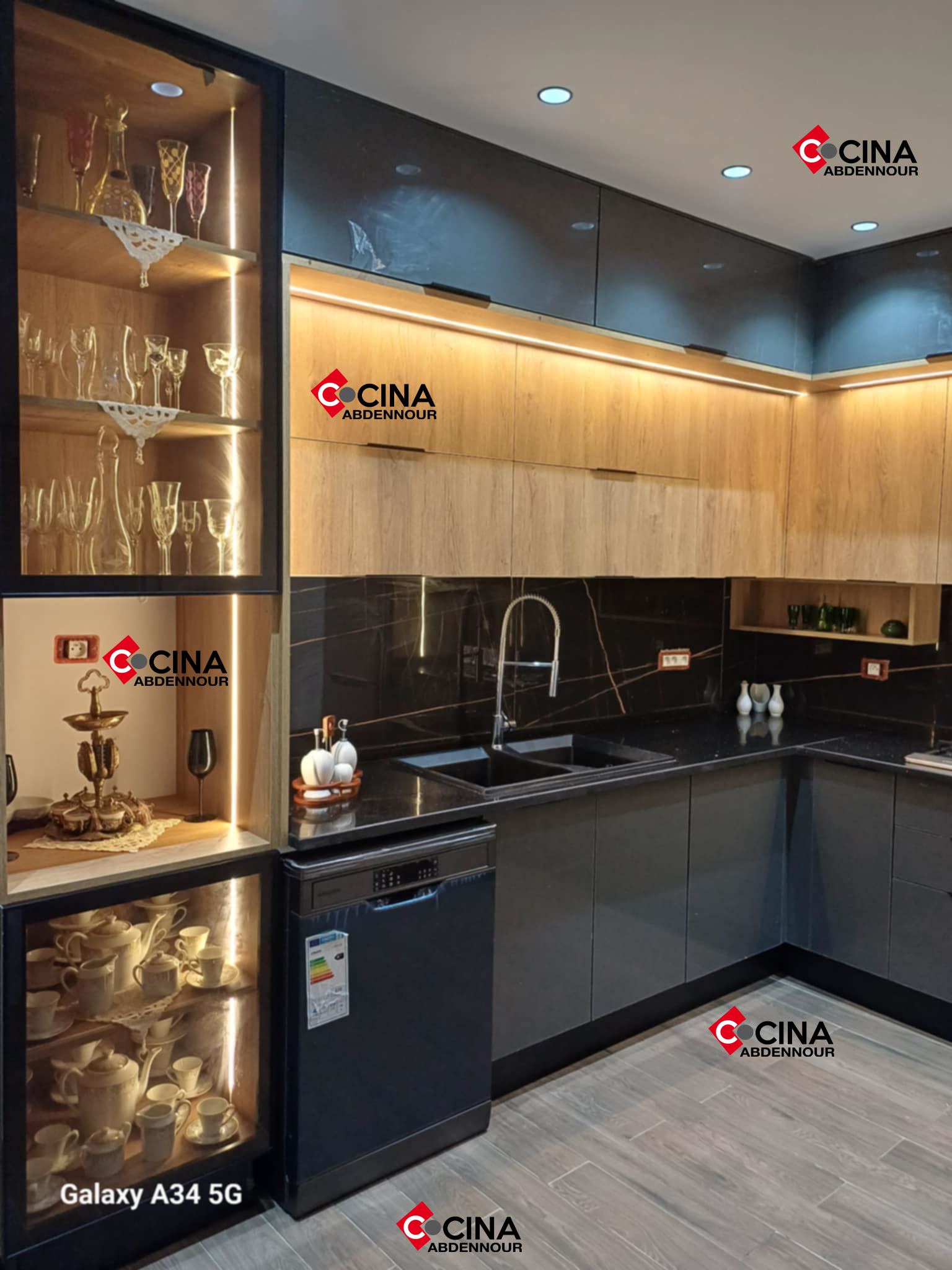 La Soukra Sidi Frej Meubles de cuisine et salle de bain Cuisines Equipes Cuisine moderne lgante design