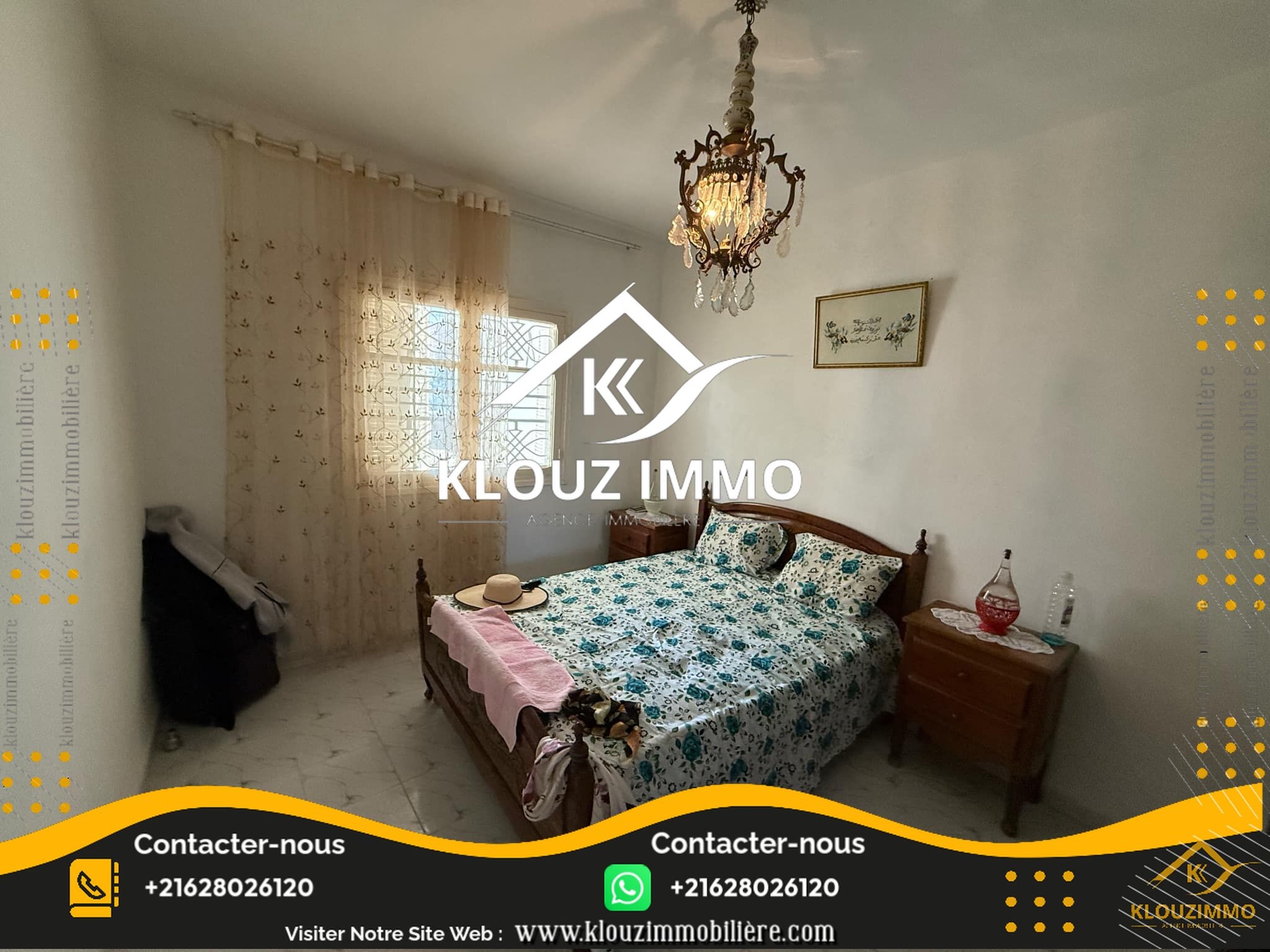 Bizerte Nord Bizerte Vente Appart. 5 pices+ Appartement  bhira bizerte