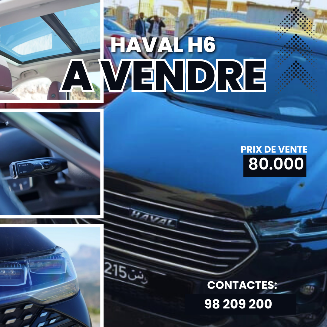 Sfax Ville Sfax Autre Marque Autre Modle Haval h6 trs bien entretenu full options