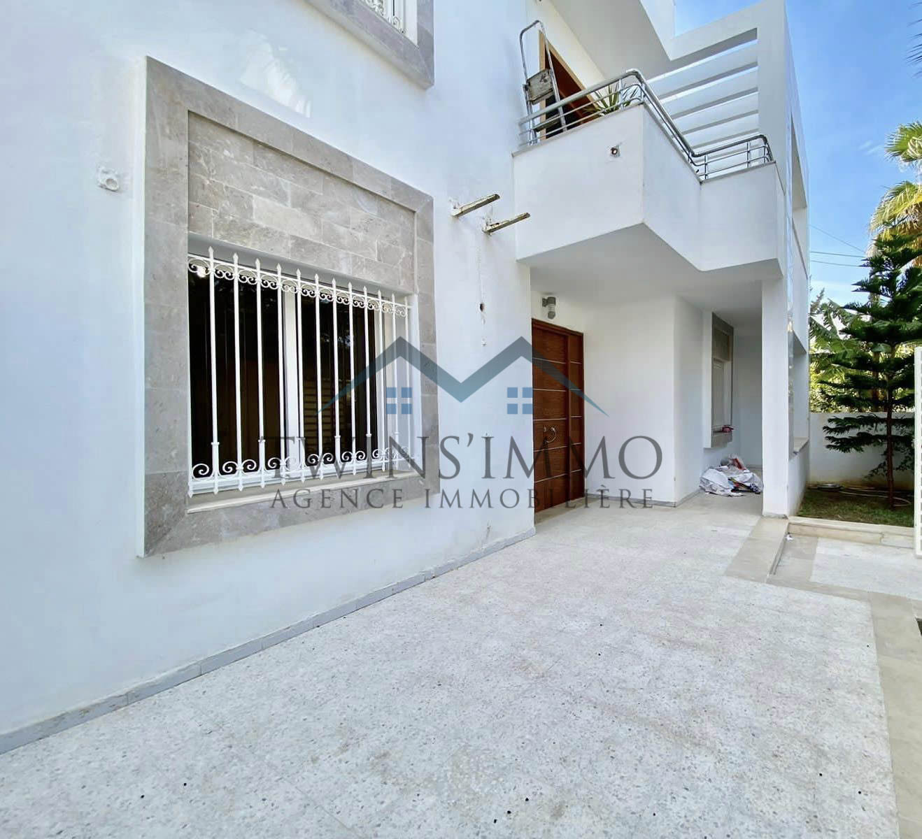 La Marsa Marsa Erriadh Location Appart. 2 pices Rez de chausse de villa s2  la marsa erriadh