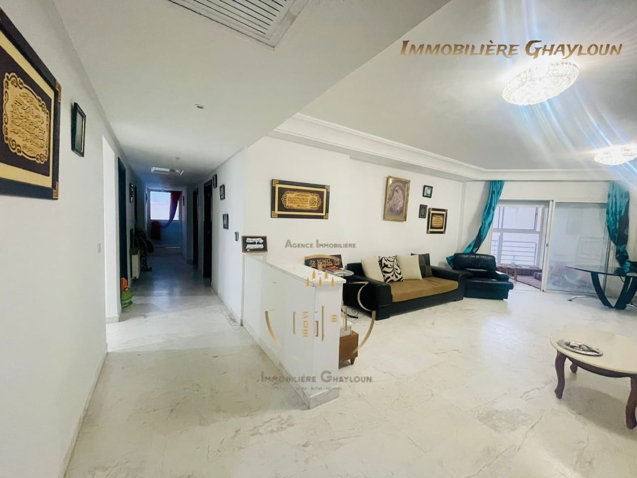 El Menzah El Menzah 9 Location Appart. 4 pices Luxueux penthouse s3 meubl menzah 9c