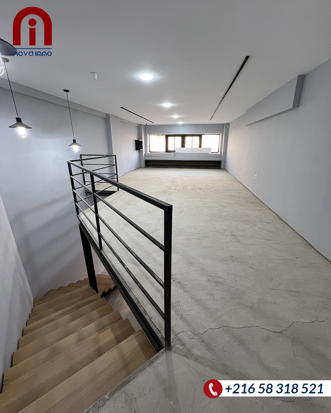 Sfax Ville Sfax Bureaux & Commerces Surfaces Local commercial 51m avec 45m mezzanine