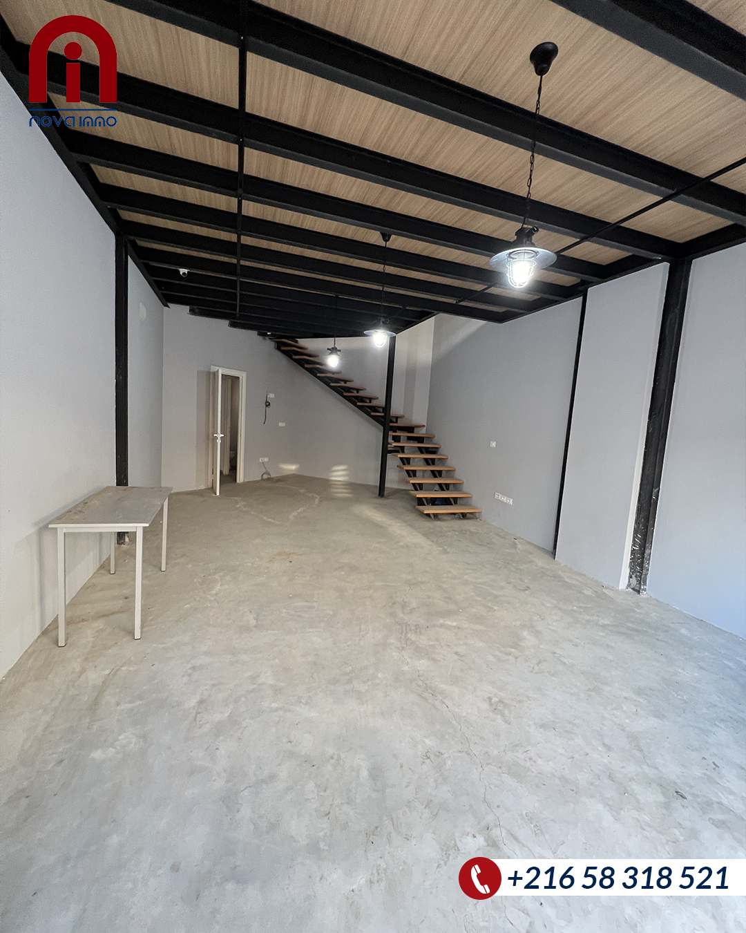 Sfax Ville Sfax Bureaux & Commerces Surfaces Local commercial 51m avec 45m mezzanine