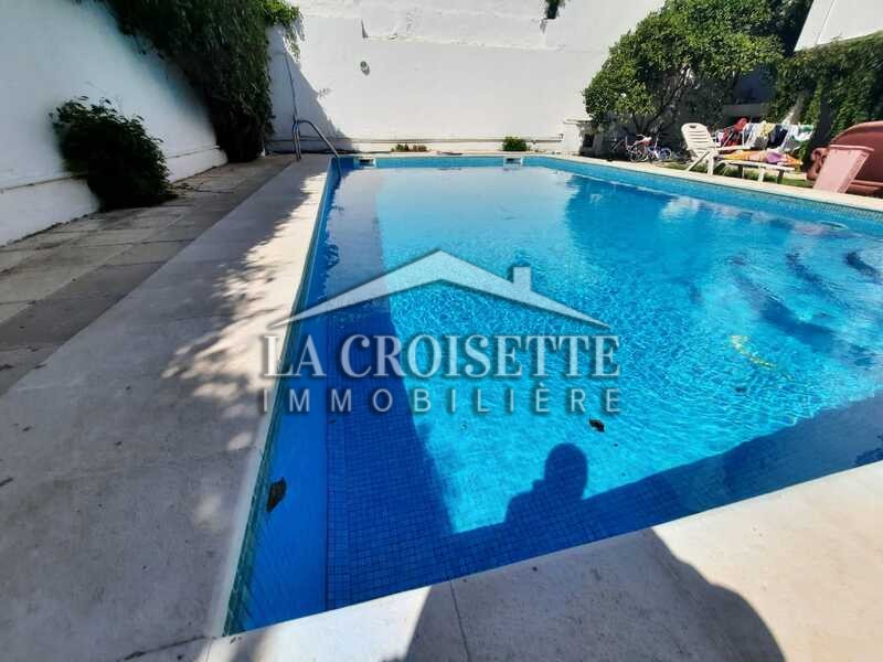 La Marsa Cite El Hana Location Maisons Villa s5 avec piscine  la marsa zvl0208