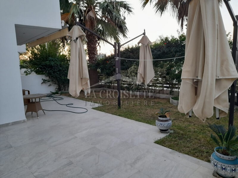 La Marsa Cite El Hana Location Appart. 4 pices S3 avec jardin  la marsa mal0748