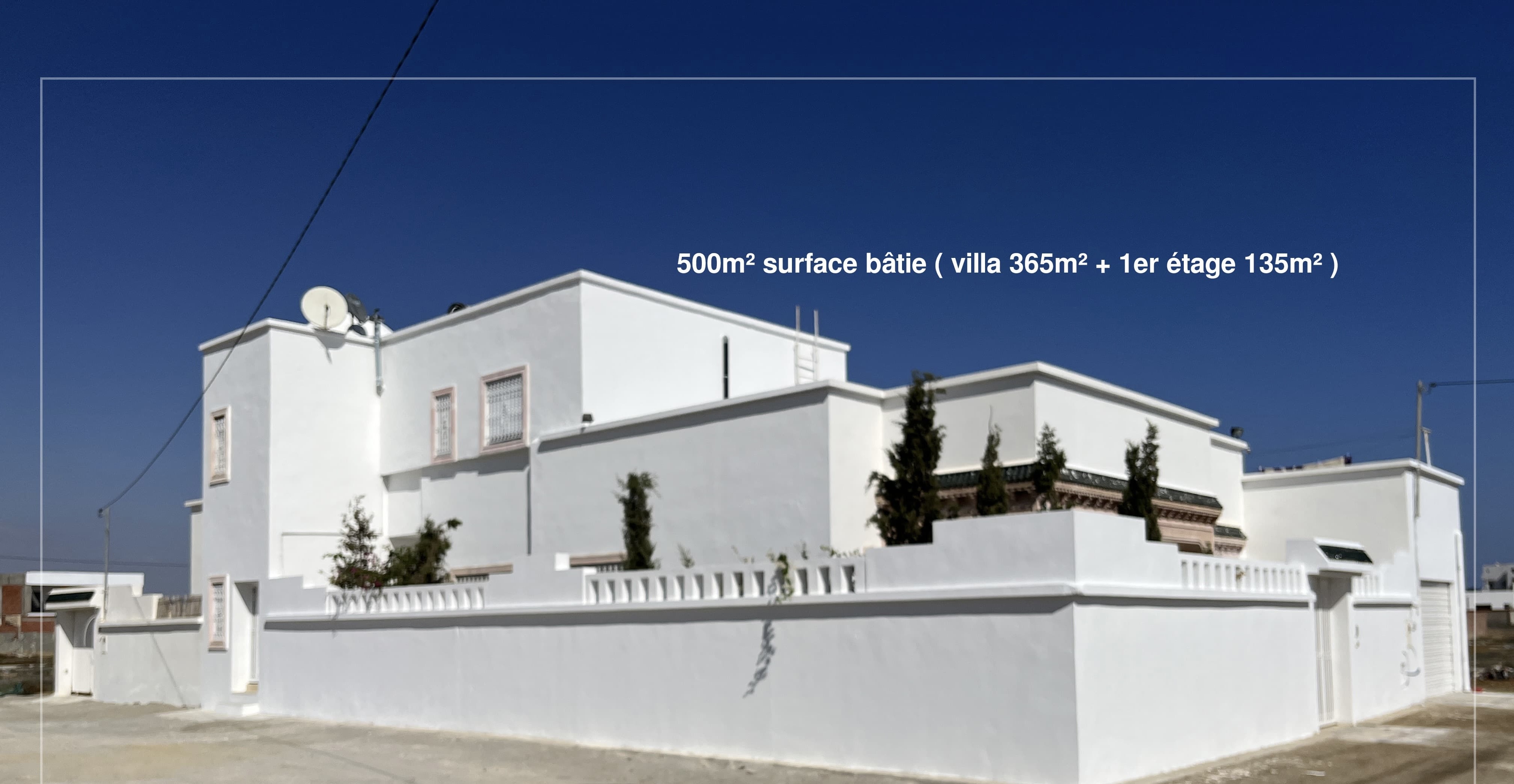 Hammamet Zone Hoteliere Vente Maisons Superbe villa 5 min de yasmine hammamet zone 71