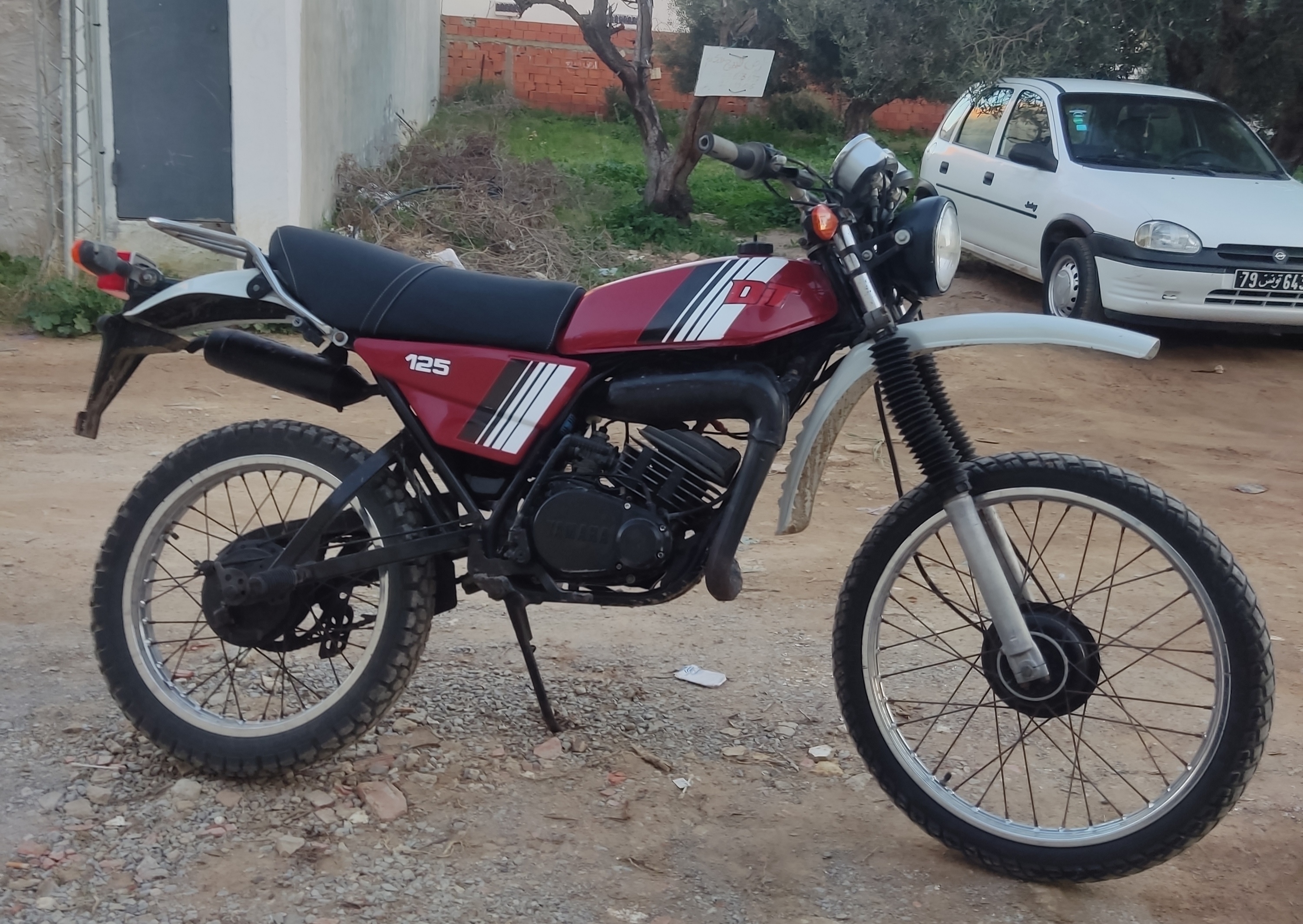 Hammamet Hammamet Yamaha Yamaha Trs belle yamaha dtmx 125 cc