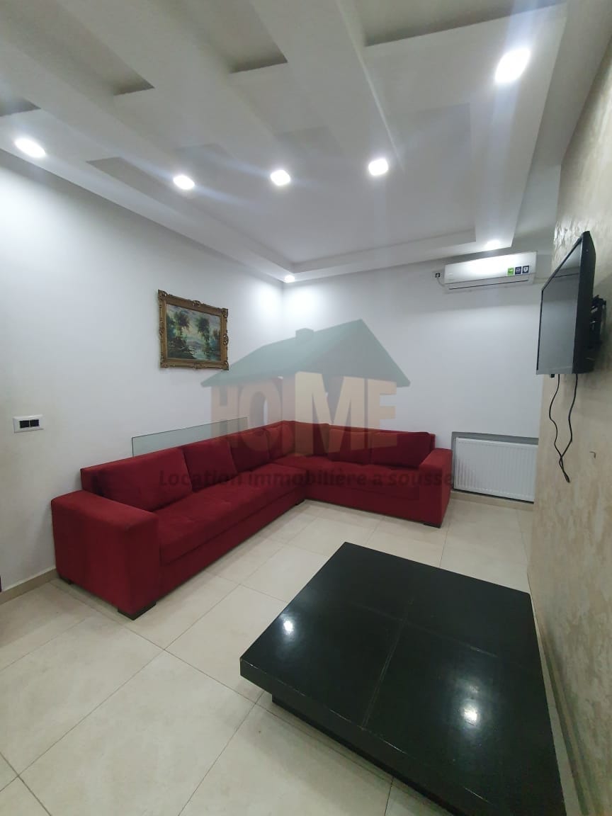 Sousse Ville Sousse Corniche Location Appart. 3 pices Appartement meubl s2  l'anne