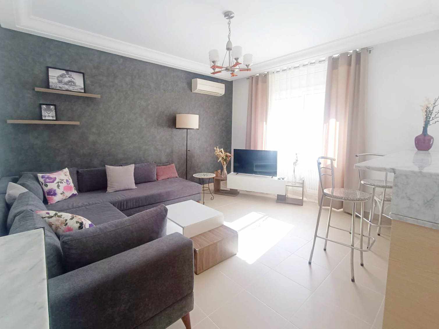 La Marsa Marsa Safsaf Location Appart. 2 pices Appartement s1 meubl  la marsa