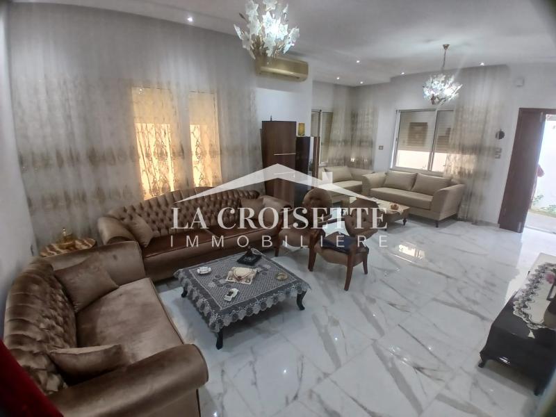 La Marsa Sidi Daoud Location Appart. 5 pices+ Rez de chausse de villa s4   la marsa